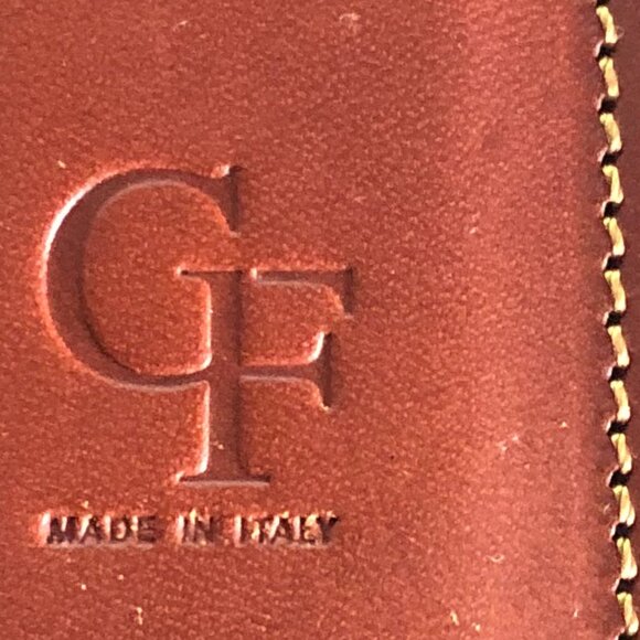 CF Magnetic Leather Money Clip Made in Italy - Picture 3 of 5